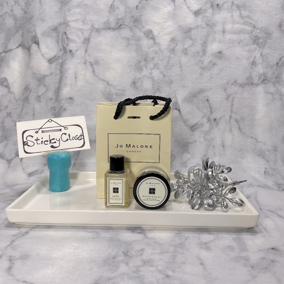 Jo Malone Wood Sage&Sea Salt Body Cream + Lime Basil Body Hand Wash, 2pc, NEW - Picture 2 of 11